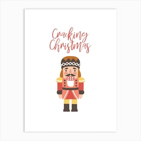 Cracking Christmas Art Print