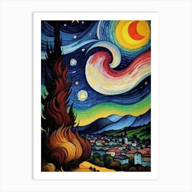 Starry Night 11 Art Print