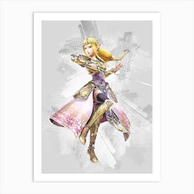 Zelda Hyrule Warriors Art Print