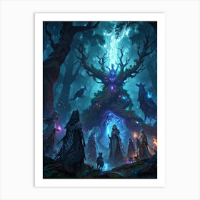 Wizard Of Odin 3 Art Print