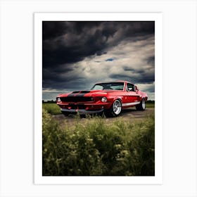 Ford Mustang 19 Art Print