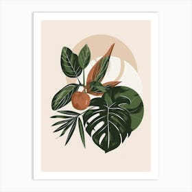 Tropical Leaves 155 Art Print