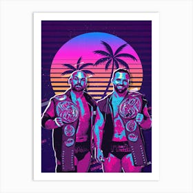 The Revival 80s Retro Art Print