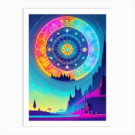 Psychedelic Art, Psychedelic Art, Psychedelic Art, Fantasy Art 1 Art Print