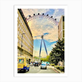 London Eye 5 Art Print