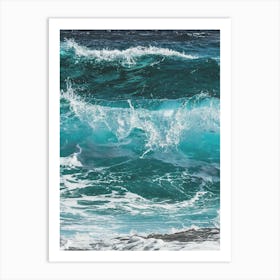 Sea Wave Art Print