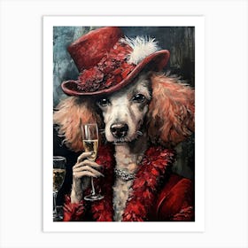 Whimsical Dogs 33 Art Print