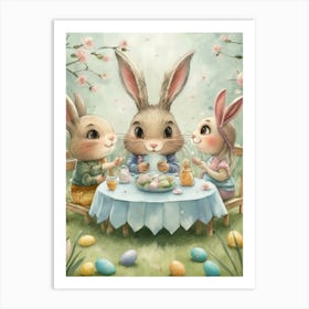 Tea-ster Time! Art Print