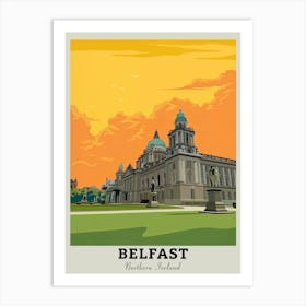 Belfast Travel Art Print