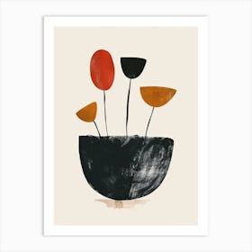 Symmetry In Motion Mid Century Style Art Print