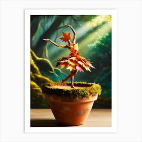 Autumn Dancer Art Print