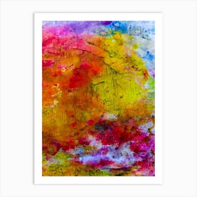 Abstract Painting, Abstract Painting, Abstract Painting 3 Art Print