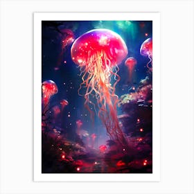 Jellyfish Art Print