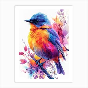 Colorful Bird 2 Art Print