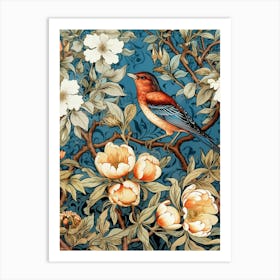 Bird On A Branch 41 Art Print