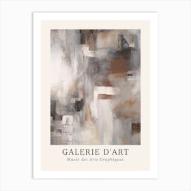 Galerie D'Art Abstract Green 3 Art Print