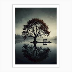 Lone Tree 13 Art Print