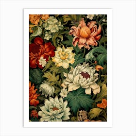 Floral Pattern 19 Art Print