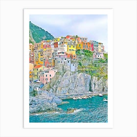 Cinque Terre, Italien Art Print