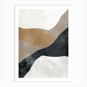 The Weight Of Quiet Minimalist Style Art Print