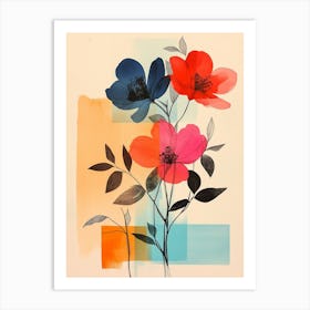 Flowers In A Vase 70 Art Print