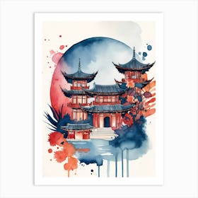 Chinese Pagoda 33 Art Print