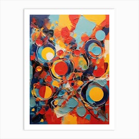 Abstract Painting 214 Art Print