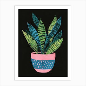 Plant In A Pot 43 Art Print