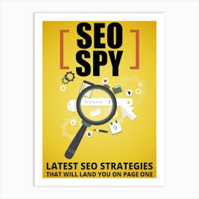 Seo Spy Art Print