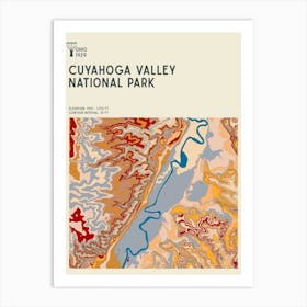 Cuyahoga Valley National Park Series Ohio Usa Art Print