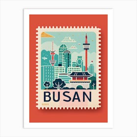 Busan City Art Print