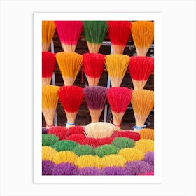 Incense Sticks For Sale Art Print