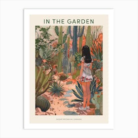 In The Garden Poster Desert Botanical Gardens Usa 1 Art Print