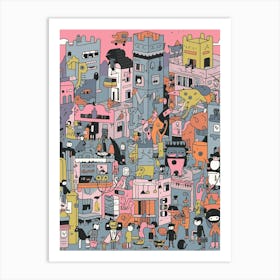 Cityscape Art Print