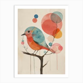 Bird On A Branch 41 Art Print