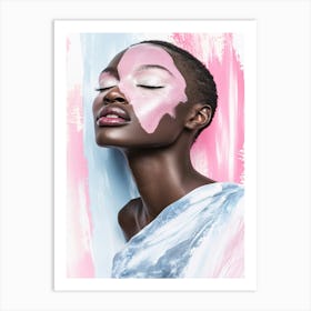 Afro-American Beauty Art Print