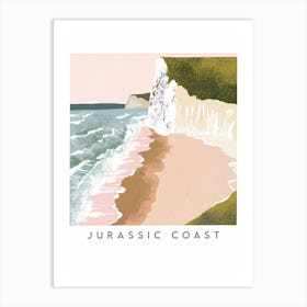 Jurassic Coast Dorset Art Print Art Print
