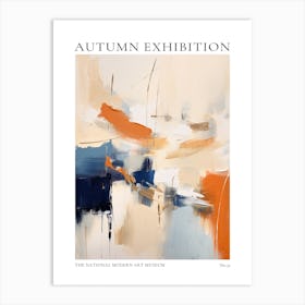Autumn Exhibition Modern Abstract Poster 31 Art Print