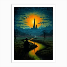 Journey To TheTower - The Dark Tower Series Art Print