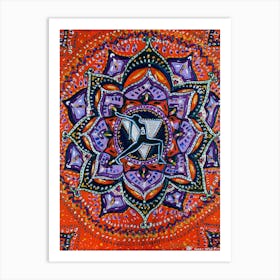 Sacral Chakra Art Print