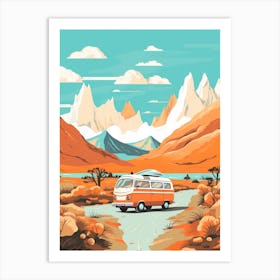 Patagonia 1 Travel Illustration Art Print