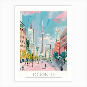 Toronto Cityscape 1 Art Print