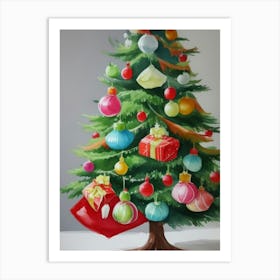 Christmas Tree 1 Art Print