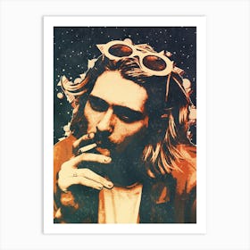 Nirvana kurt cobain 7 Art Print