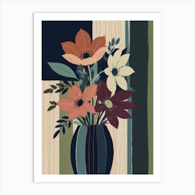 Flowers In A Vase 46 Art Print