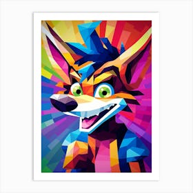 Crash Bandicoot 4 Art Print