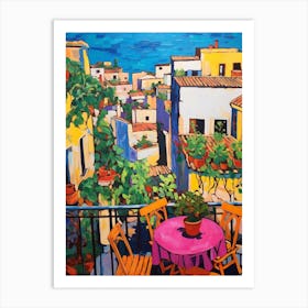 Palermo Italy 1 Fauvist Painting Art Print