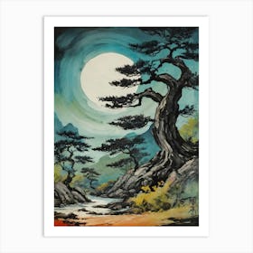 Asian Landscape Art Print