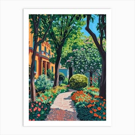 Postman S Park London Parks Garden 6 Painting Art Print