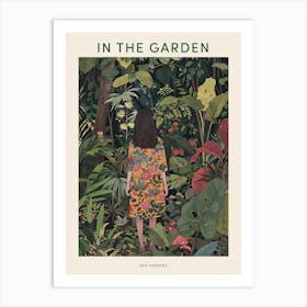 In The Garden Poster Kew Gardens England 10 Art Print